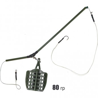 Фидерная кормушка SALMO FEEDER ROUND 080г