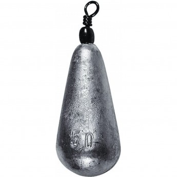 Грузило свинцовое SALMO Конус с вертлюгой 0.50г