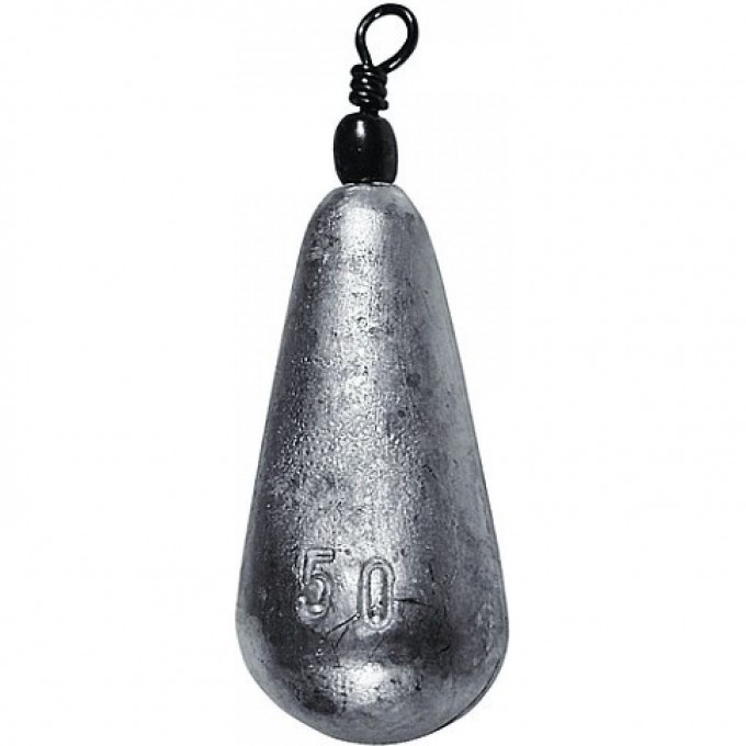 Грузило свинцовое SALMO Конус с вертлюгой 0.60г P5507-060