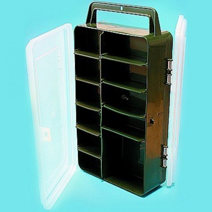 Коробка рыболовная двухсторонняя SALMO Double Sided 260х160х78 1500-82