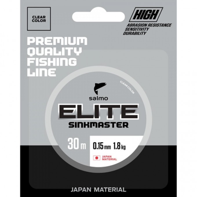 Леска монофильная зимняя SALMO Elite Sinkmaster 030/017 4511-017